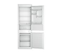 Indesit INC18D021A1 Réfrigérateur combiné, statique, technologie Low Frost, hauteur 177 cm, 34 dBA, portes réversibles, éclairage LED, contrôle de l'humidité, alarme de porte ouverte, classe