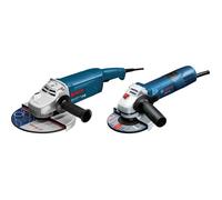 Duo Meuleuses GWS 22-230 JH Ø230 + GWS 7-125 Ø125 BOSCH 06018C1108