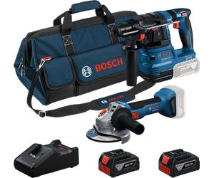 Combi kit 2 outils 18 V GWS + GBH + 2 x 4,0 Ah + GAL Professional - BOSCH - 0615V0003C
