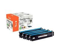 Toner Peach Combi-Pack - Pack de 4 - S - noir, jaune, cyan, magenta - compatible - remanufacturé - cartouche de toner - pour HP Color LaserJet Pro M254dw,