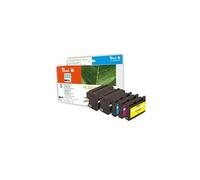 Cartouche d'encre Peach Combi-Pack PLUS - Pack de 5 - haute capacité - noir, jaune, cyan, magenta - compatible - cartouche d'encre (alternative pour : HP 932XL, HP 933XL) -