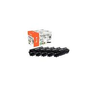 Combi-Pack PLUS - Pack de 5 - S - noir, jaune, cyan, magenta - compatible - remanufacturé - cartouche de toner (alternative pour : HP 410A, HP