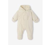 Combi-pilote naissance mixte doublée et déperlante écru 18M(81CM)