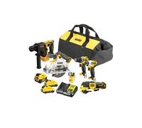 DeWALT Kit 6 outils DCK611P1D2-QW – Li‑ion 12 V, 2 batteries 2,0 Ah, sac de transport