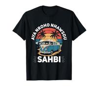 Combi Vintage & Coucher de Soleil - Esprit Plage Algérien T-Shirt