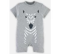 Combi zèbre en coton, gris 1M