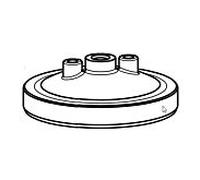 Combicap d'insert de distributeur Grünbeck, Grivory 720402 retravaillé