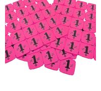CombiCraft 1000 jetons événementiels séparables en Rose fabriqué en Plastique recyclé, destiné comme jetons de Festival, jetons de Consigne ou comme jetons de buvette