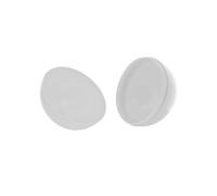 CombiCraft Boules de loterie en Plastique Ø75 mm Blanc, 100 pièces, pour tirage au Sort, Facile à Ouvrir et à Fermer
