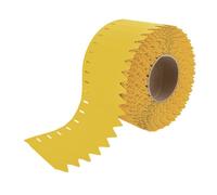 CombiCraft étiquettes à piquer sur rouleau jaune - 100 x 17 mm - 3000 étiquettes - Résistant à l'humidité