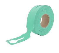 CombiCraft grandes étiquettes à boucle vertes sur rouleau - 273 x 59 mm - pour imprimante transfert thermique - 500 étiquettes