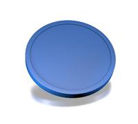 CombiCraft jeton de Caddie Vierge en Plastique avec Le Format d'une pièce d'un Euro - Bleu - 500 pièces