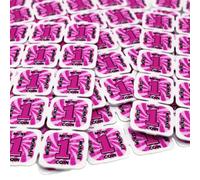 CombiCraft Jetons événementiels séparables avec 1000 jetons en Rose à casser comme 2 pièces de Demi, idéal comme méthode de paiement pour événements