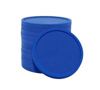 CombiCraft Jetons Vierges/jetons de Consigne en Bleu foncé - diamètre de 29 mm - 500 pièces - méthode de paiement pour Festivals, événements et Restauration
