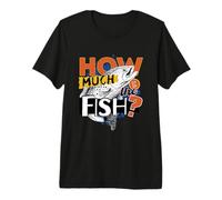 Combien coûte Le Poisson drôle pêcheur T-Shirt Haut de Gamme