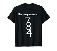 Combien de Chiffres mathématiques Casse-tête Casse-tête T-Shirt