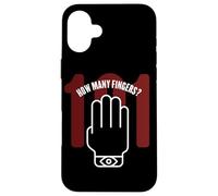 Combien de Doigts Dystopia Freedom 1984 Coque pour iPhone 16 Plus