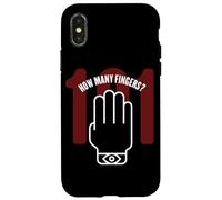 Combien de Doigts Dystopia Freedom 1984 Coque pour iPhone X/XS