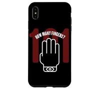 Combien de Doigts Dystopia Freedom 1984 Coque pour iPhone XS Max