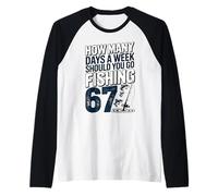 Combien de Jours par Semaine Devriez-Vous Aller pêcher 67 garçons de pêche Manche Raglan