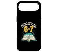 Combien de Nuits de Lecture 67 Meme Six Seven Teacher Funny Coque pour iPhone Air