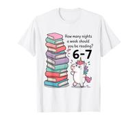 Combien de Nuits par Semaine Devriez-Vous Lire Un Professeur T-Shirt