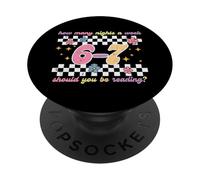 Combien de Nuits Semaine de Lecture 67 drôles de Mots Meme Girls Kids PopSockets PopGrip Adhésif