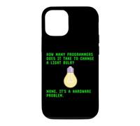 Combien de programmeurs prennent pour Changer la Blague du codeur d'ampoule Coque pour iPhone 12/12 Pro