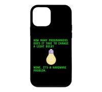 Combien de programmeurs prennent pour Changer la Blague du codeur d'ampoule Coque pour iPhone 12 Mini