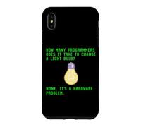 Combien de programmeurs prennent pour Changer la Blague du codeur d'ampoule Coque pour iPhone XS Max