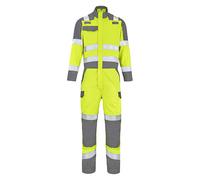 COMBINAISON 1 ZIP ATEX HV 260 XP MACA JAUNE FLUO / GRIS ACIER CEPOVETT - 22-9G72-8496-706 XXXL