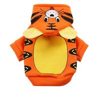 Combinaison à capuche pour chiens de transfiguration - Pull d'hiver pour chien - Petit pull pour animal domestique - Costume de costumade réglable pour petit animal de compagnie