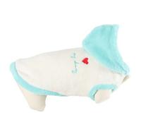 Combinaison à capuche pour chiens TEDDY crème 40cm Zolux
