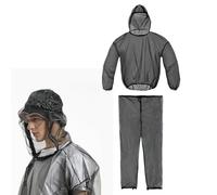 Combinaison Anti-Moustiques,Habillement de Protection Intégrale en Maille | Accessoire de Camping Respirant Protecteur Confortable pour Randonnée Voyage Pêche et Activités en Plein Air