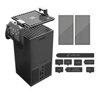 Combinaison Anti-Poussière En Silicone Pour Console Xbox Série X, Pack De Bouchons Anti-Poussière, Kit De Bouchons De Filtre En Maille