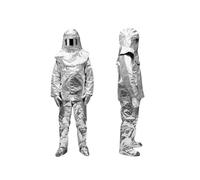 Combinaison anti-rayonnement thermique, vêtement résistant à la chaleur (feuille d'aluminium), combinaison ignifuge en composite d'aluminium pour la métallurgie et la fonderie(S)