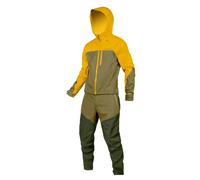 Combinaison Antipluie/Antivent Singletrack Une Pièce Jaune Endura Vêtements