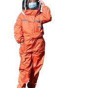 Combinaison Apiculteur Combinaison d'apiculture for la ferme, combinaison d'abeille orange, vêtements d'apiculteur, costume d'apiculteur, outils d'apiculture professionnels(XX-Large)