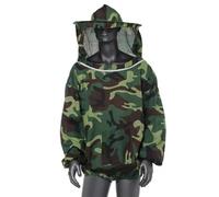 Combinaison Apiculteur Costume d'apiculture siamois, vêtements for abeilles, une variété de couleurs avec chapeau, combinaison Anti-abeille(Green)