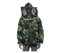 Combinaison Apiculteur, Veste de protection for culteur, voile Smock, chapeau à manches, combinaison Anti-abeille, vêtements agris Anti-morsure(Groen)