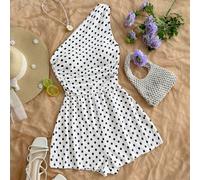 Combinaison asymétrique pour femmes grandes tailles, convient pour les vacances de printemps/été, brunch, fête des mères, rentrée scolaire, remise des diplômes, église, plage, festival de musique, aér