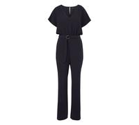 Combinaison avec ceinture intÃ©grÃ©e femme COMMA Bleu 34