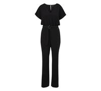 Combinaison avec ceinture intÃ©grÃ©e femme COMMA Noir 44