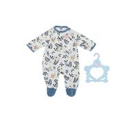 Baby Annabell Grenouillère bleue très douce pour poupée 43 cm – Ensemble avec cintre – 3 ans+