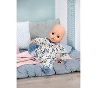 Baby Annabell Grenouillère Bleue - Convient aux poupées de 43 cm - Le Set Comprend Une grenouillère Bleue très Douce et Un Cintre - Convient aux Enfants âgés de 3 Ans + - 706824