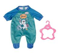 Combinaison - BABY BORN - Bleue - Motif ours - Avec cintre - Pour poupon 43cm