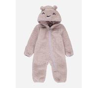 Combinaison Bébé Chaude En Matière Douce Avec Capuche Zippée Platinum Violet 6M(67CM)