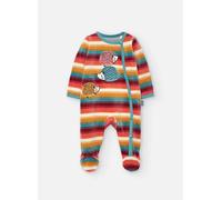 Combinaison bébé en maille rayée multicolore 1M(54CM)