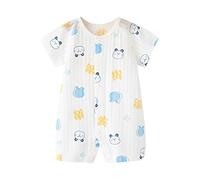 Combinaison Bebe Garcon Fille 2025 de Sommeil Manches Courtes Tenue d'été personnalisée Tenues pour rentrer Nouveau-né bébé garçons Filles