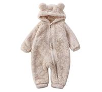 Combinaison Bebe Garçon Fille Combinaisons de Neige Tenues d'hiver Manteau Déguisement Enfant Bébé Vêtements nuit Grenouillères Automne Hiver Pour les Tout-Petits 0-6 Mois Body
